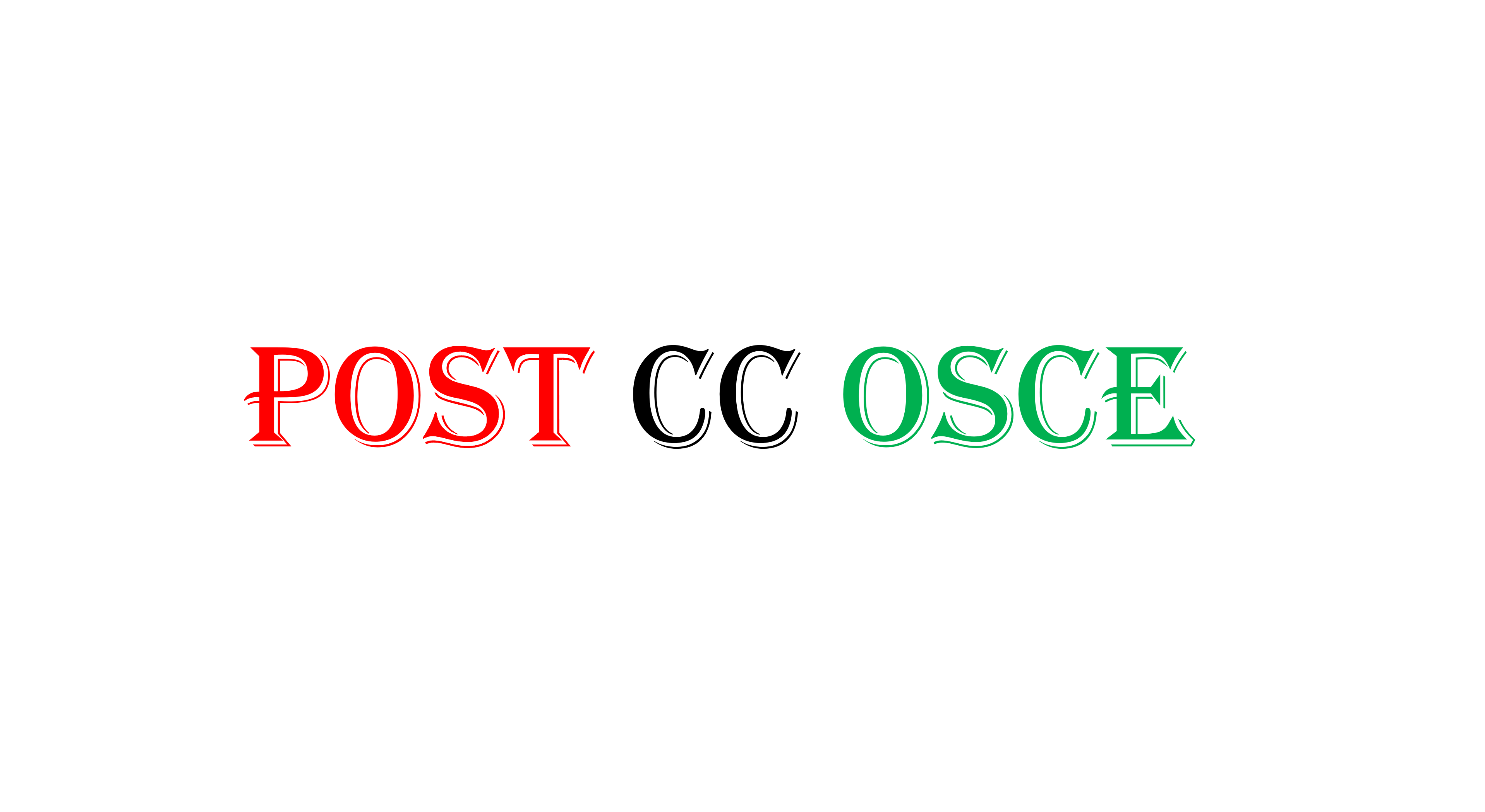 Post CC OSCE　練習用シート　使い方